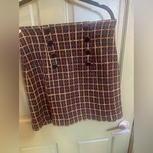 Tweed Skirt size 6